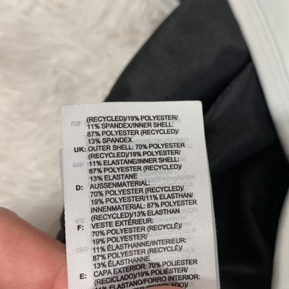 Adidas Black & White Logo Sports Bra - Picture 5 of 6